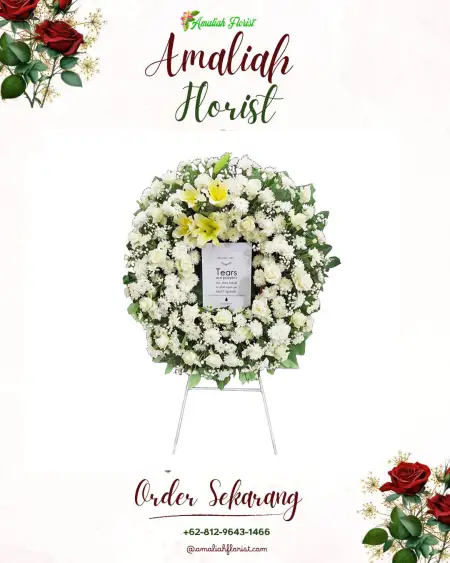 Krans Bunga Duka kabupaten madiun